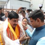 मुख्यमंत्री मोहन यादव पहुंचे इंदौर