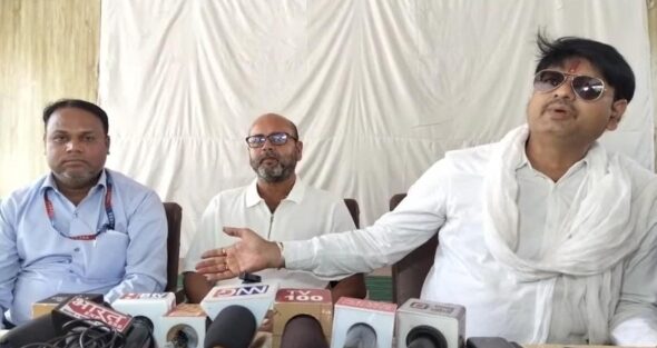 भिंड से पत्रकारो के लिए अफसोस नाक खबर