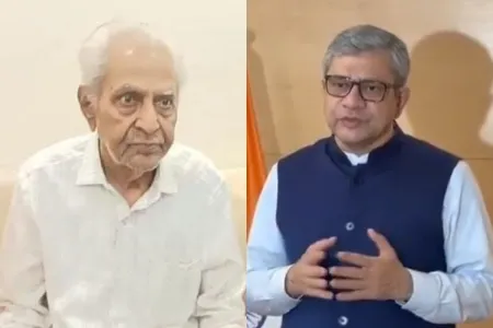 केंद्रीय रेल मंत्री अश्विनी वैष्णव के पिता दाऊलाल वैष्णव का मंगलवार (8 जुलाई, 2025) सुबह एम्स अस्पताल में निधन हो गया। वे लंबे समय से सांस की तकलीफ के कारण जोधपुर एम्स में भर्ती थे। पिछले कुछ दिनों से उनकी तबीयत ज़्यादा बिगड़ने के बाद उन्हें वेंटिलेटर पर रखा गया था। जोधपुर एम्स ने आज मेडिकल बुलेटिन जारी कर बताया कि उन्होंने सुबह 11:52 बजे अंतिम सांस ली। #railwayminister #ashwinivaishnaw #LatestUpdates #NewsUpdate #instagood #RIP