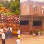 जबलपुर में मस्जिद निर्माण को लेकर भड़का हिंदू संगठन, कलेक्टर का अर्थी जुलूस निकाला