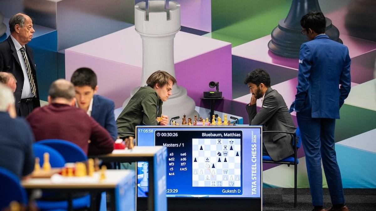 टाटा स्टील मास्टर्स: गुकैश को फिर झटका, प्रज्ञानानंदा की जीत से लौटा आत्मविश्वास