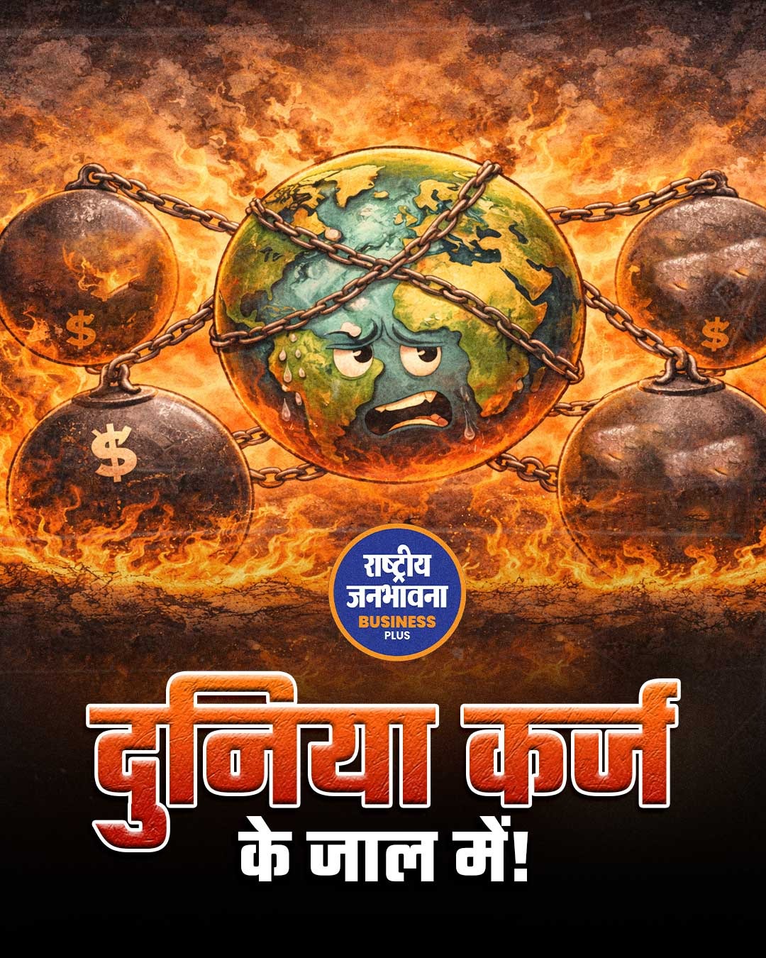 वैश्विक अर्थव्यवस्था पर संकट के बादल, IMF ने दी बड़ी चेतावनी