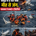 प्लेन क्रैश के बाद समुद्र में 5 घंटे तक मौत से जंग, चमत्कार ने बचाई 11 जिंदगियां