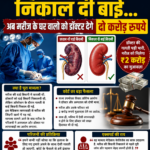 खराब थी दाई किडनी, निकाल दी बाई... अब मरीज के घर वालों को डॉक्टर देंगे दो करोड़ रुपये