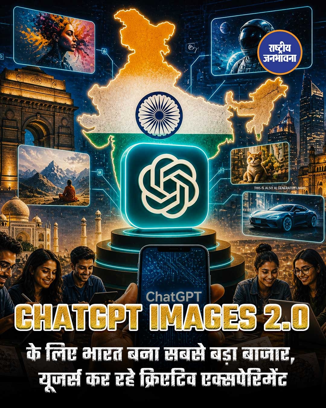 ChatGPT Images 2.0 के लिए भारत बना सबसे बड़ा बाजार, यूजर्स कर रहे क्रिएटिव एक्सपेरिमेंट