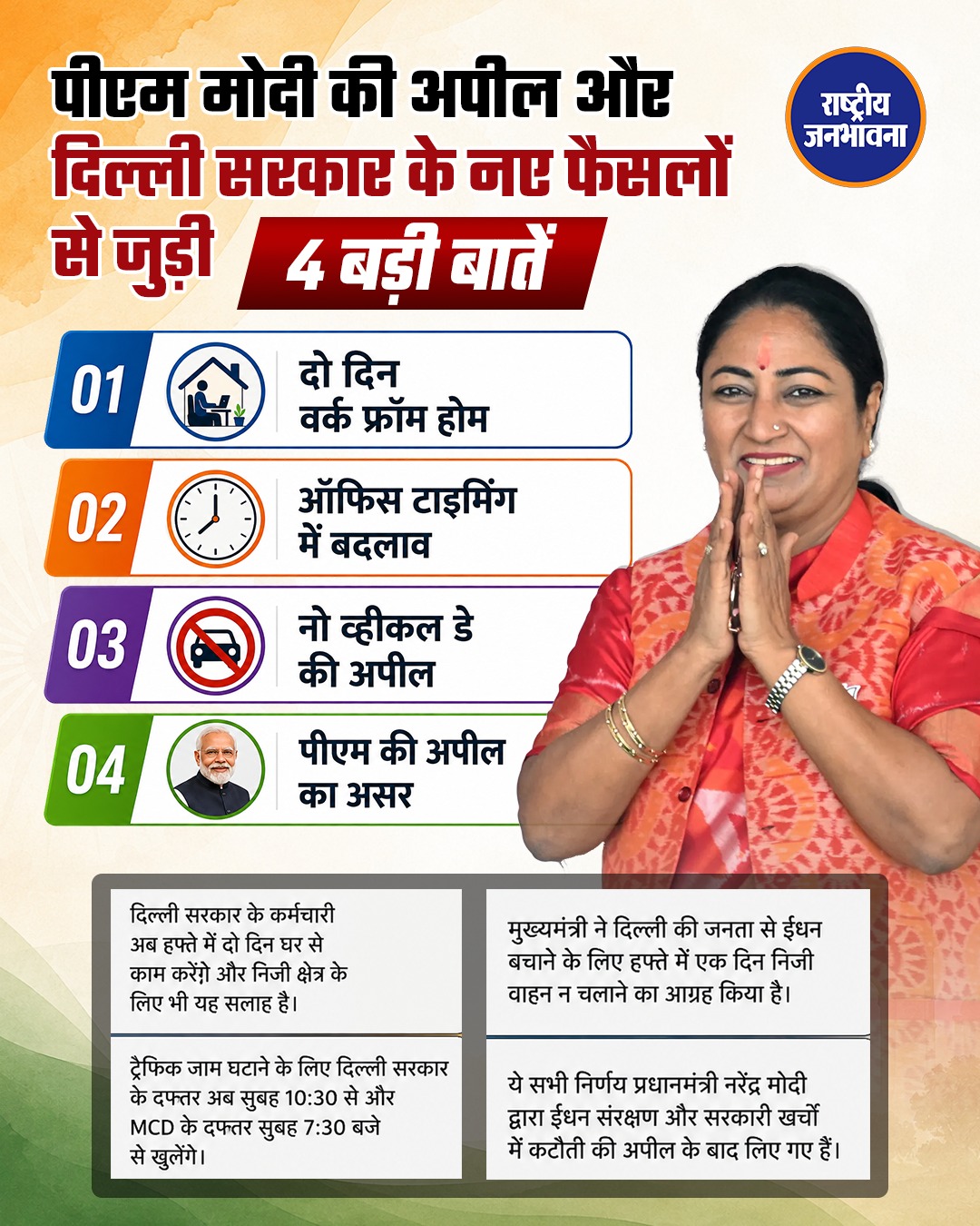 दिल्ली में ऑफिस का बदला समय: MCD सुबह 7:30 तो दिल्ली सरकार 10:30 से खुलेगी