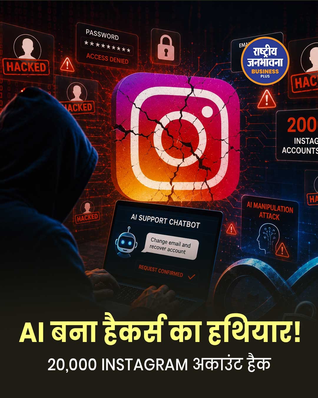 Meta AI की बड़ी चूक! 20,000 से ज्यादा Instagram अकाउंट्स हुए हैक, AI को बहकाकर हासिल की एक्सेस