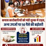 मध्य प्रदेश कैबिनेट का बड़ा फैसला: कपास पर मंडी शुल्क में राहत, अन्य कृषि उपज पर शुल्क बढ़ा