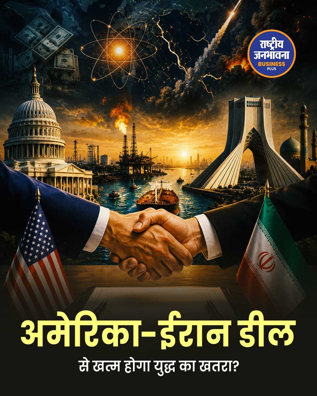 अमेरिका-ईरान पीस डील की ओर बढ़े कदम, परमाणु कार्यक्रम और तेल कारोबार पर सहमति के संकेत