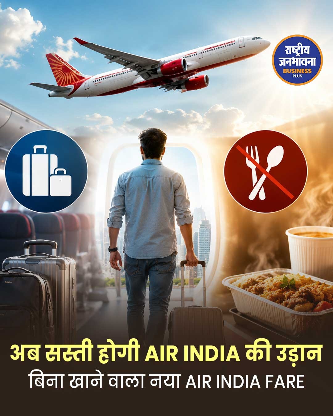 एयर इंडिया का नया ‘बेसिक फेयर’ लॉन्च, कम कीमत में यात्रा का मिलेगा विकल्प