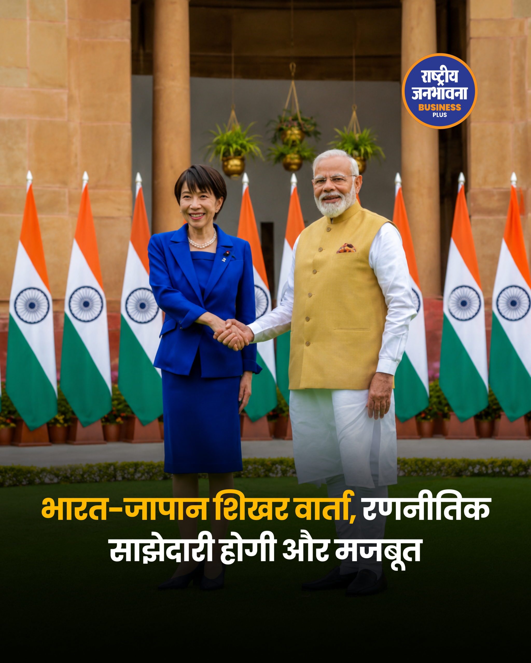 भारत-जापान शिखर वार्ता: पीएम मोदी और सानाए ताकाइची की बैठक, रणनीतिक साझेदारी को मिलेगी नई मजबूती