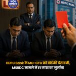 HDFC Bank के MD-CEO और CFO पर बोर्ड की कार्रवाई, MSRDC मामले में ₹1 लाख का जुर्माना
