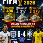 FIFA World Cup 2026 England ने Brazil को 6-4 से हराकर तीसरा स्थान हासिल किया
