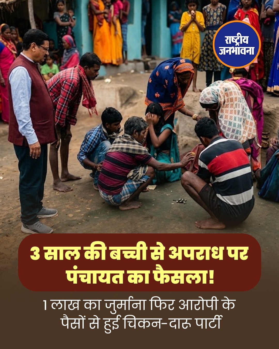 झारखंड: 3 साल की बच्ची से दुष्कर्म के आरोप पर पंचायत ने लगाया जुर्माना, पुलिस ने आरोपी को किया गिरफ्तार
