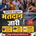 दतिया उपचुनाव: 291 मतदान केंद्रों पर वोटिंग जारी, बारिश के अलर्ट के बीच भी मतदाताओं में दिखा उत्साह