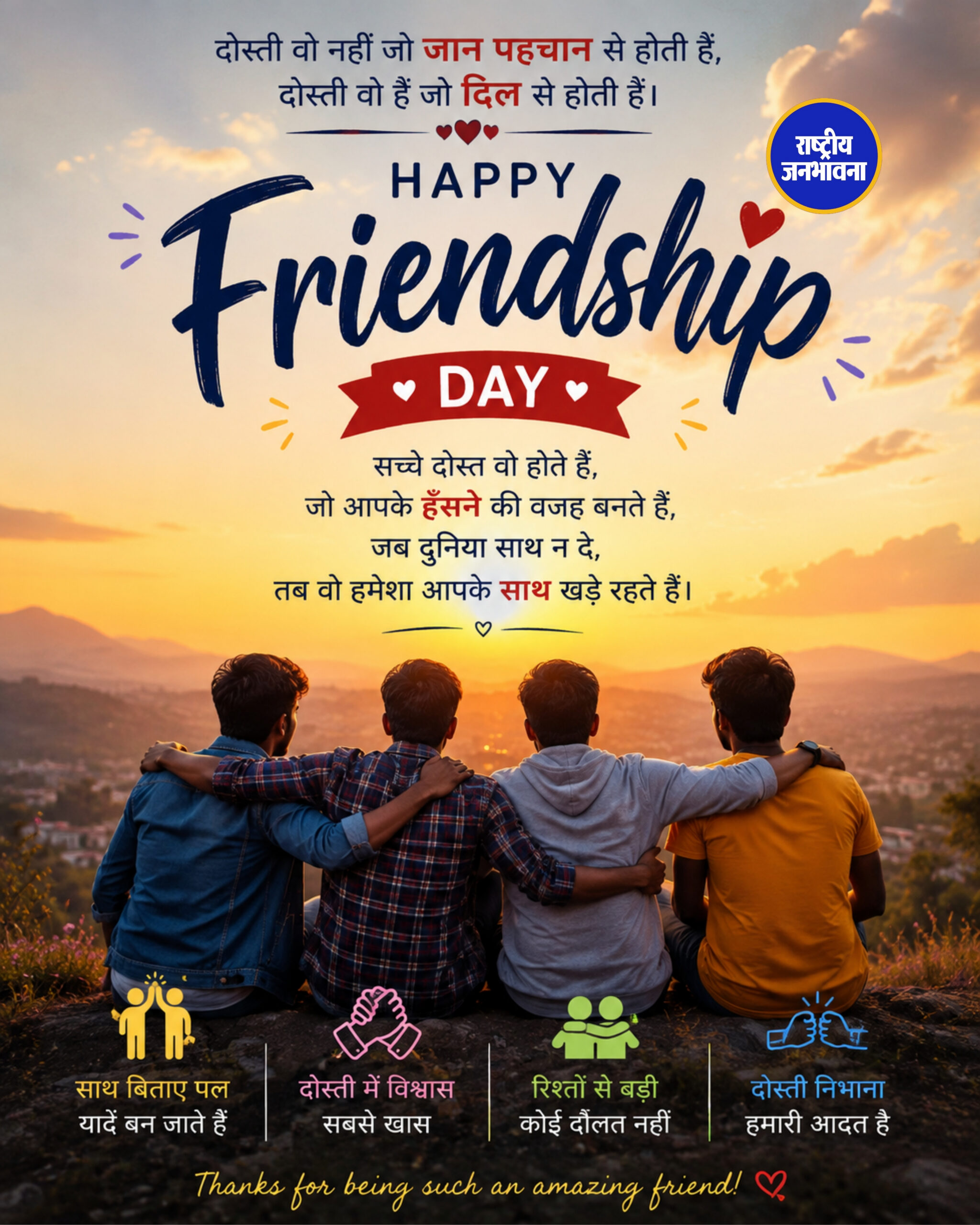 Happy Friendship Day