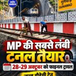 इंदौर-दाहोद रेल लाइन: टीही-धार सेक्शन पर ट्रेन संचालन की तैयारी तेज, 28-29 अक्टूबर को CRS निरीक्षण
