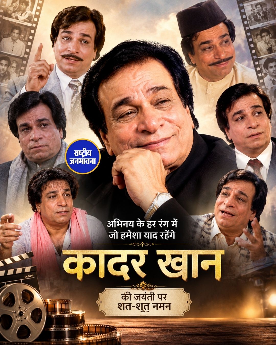 कादर खान की 89वीं जयंती 2026: अभिनय और दमदार डायलॉग्स से आज भी दिलों में जिंदा हैं बॉलीवुड के दिग्गज कलाकार